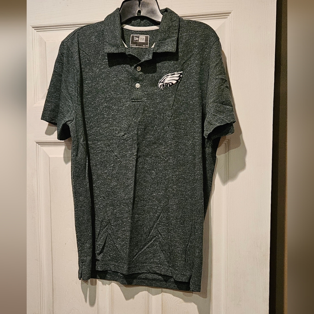 NEW ERA EAGLES POLO SHIRT